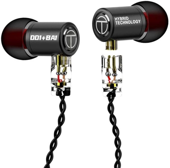 TRN M10 Earphone 1DD 1BA Hybrid Driver Earphone