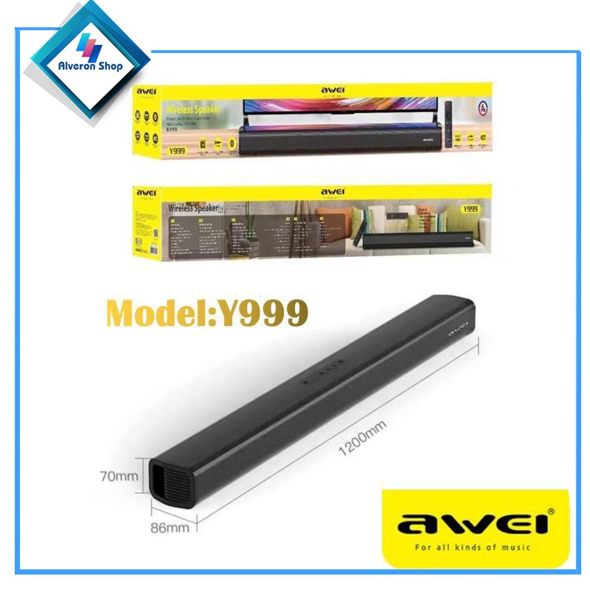 Awei Y999 50W Bluetooth TV Sound Bar