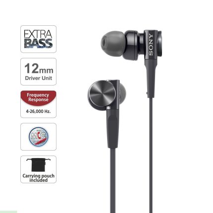 Sony MDR-XB75AP Premium in-Ear Extra Bass Earphone