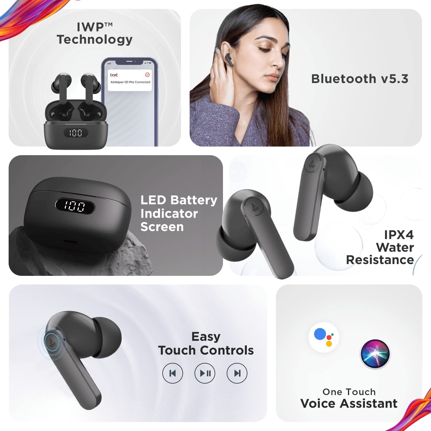 boAt Airdopes 121 PRO True Wireless in Ear Earbuds Geary Best Gadgets Online Shopping in Bangladesh