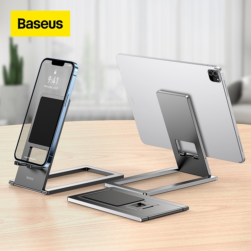 Baseus Foldable Metal Desktop Holder For Mobile and Tab