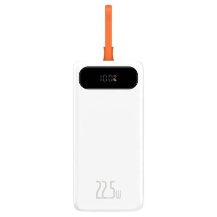 Baseus Block Digital Display Power Bank 20000mAh 22.5W with Built-in Type-C Cable