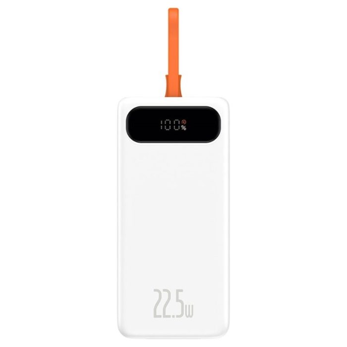 Baseus Block Digital Display Power Bank 20000mAh 22.5W with Built-in Type-C Cable