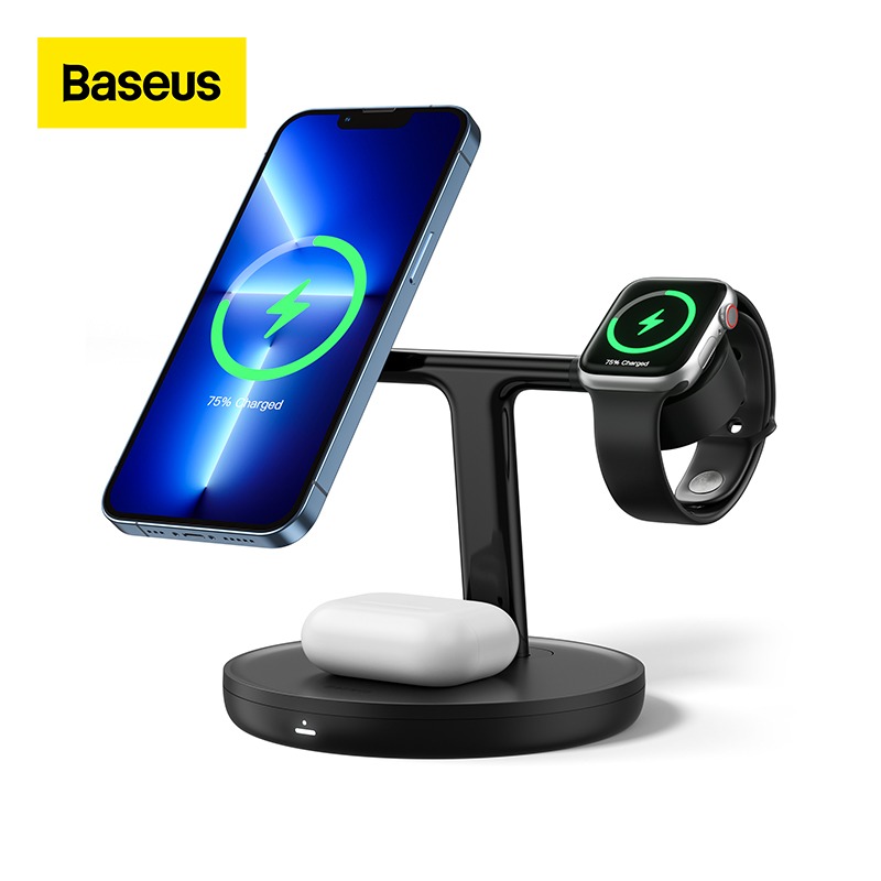 Baseus Swan 3-in-1 20W Magnetic Wireless Charger (BS-W527)