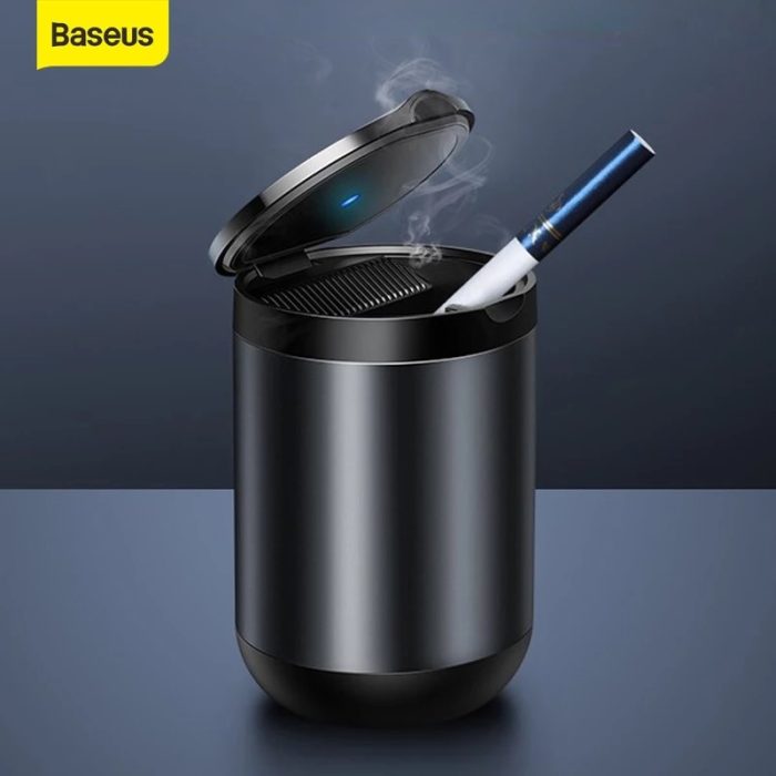Baseus Car Ashtray Portable Cigarette Smoke Ashes Holder