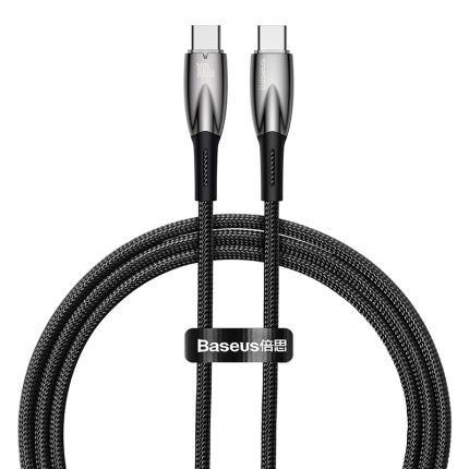 Baseus Glimmer Series 100W Type-C to Type-C Fast Charging Data Cable