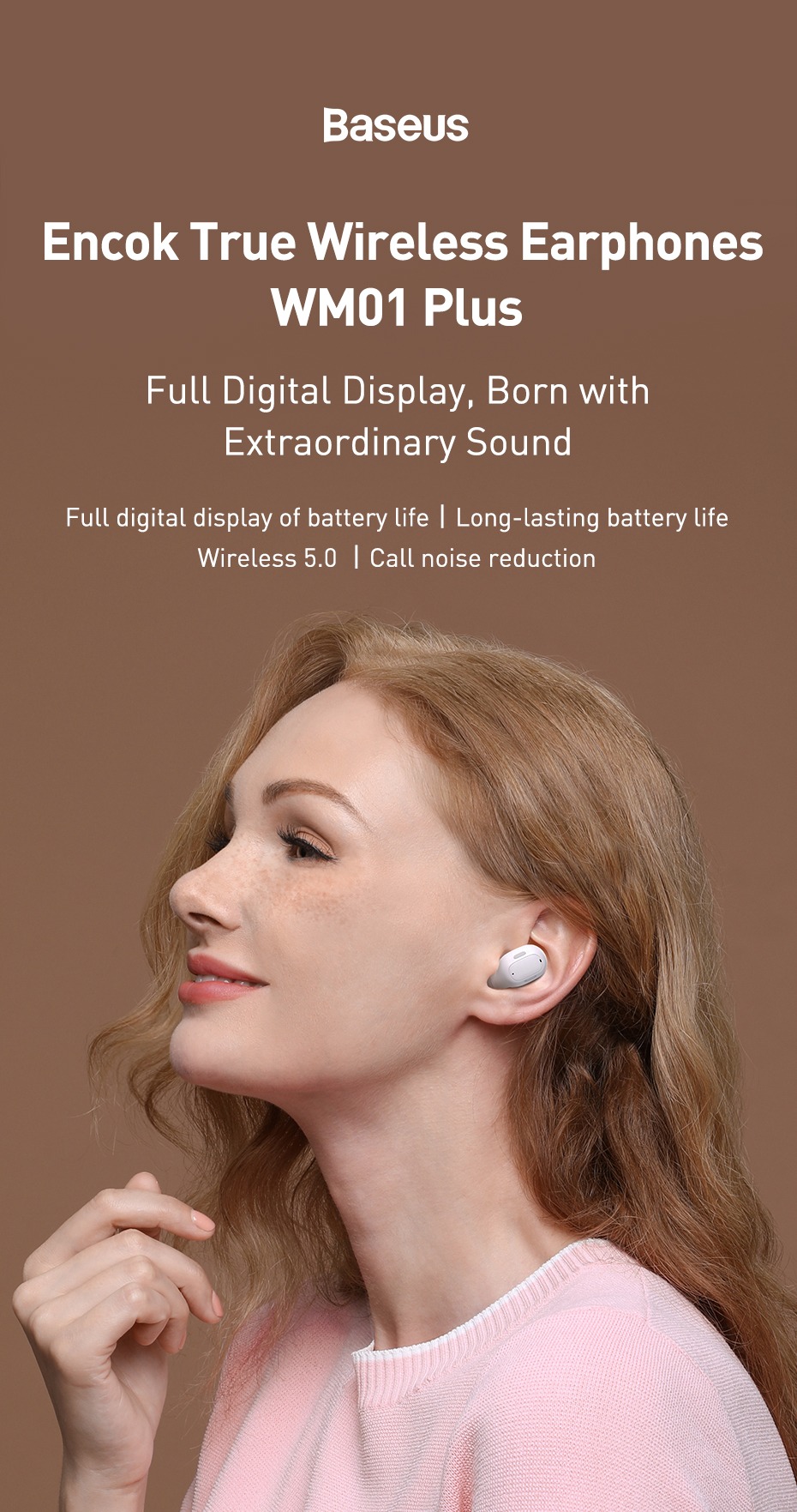 Baseus Encok WM01 TWS True Wireless Earbuds