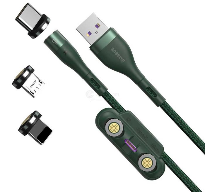 Baseus Zinc Magnetic Safe Fast Charging Data Cable