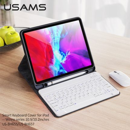 USAMS Smart BT Touch Control Keyboard Cover for iPad