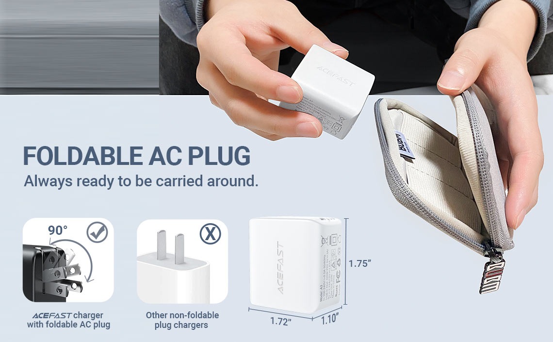 Acefast A3 20W PD3.0 Adapter 