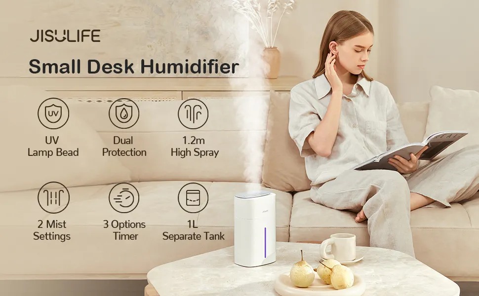 Jisulife Humidifier HU12 High-frequency Ultrasonic Desk Humidifier