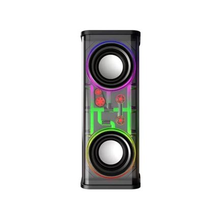 Mecha 10W Transparent RGB Colorful lights Bluetooth Speaker