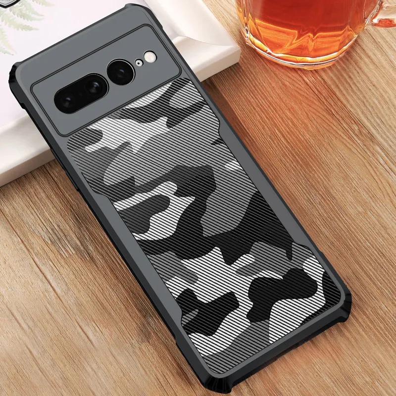 Rzants Camouflage Shockproof Armor Case for Pixel 7 / Pixel 7 Pro