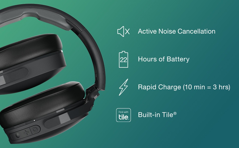 Skullcandy Hesh ANC Noise Canceling Wireless Headphones