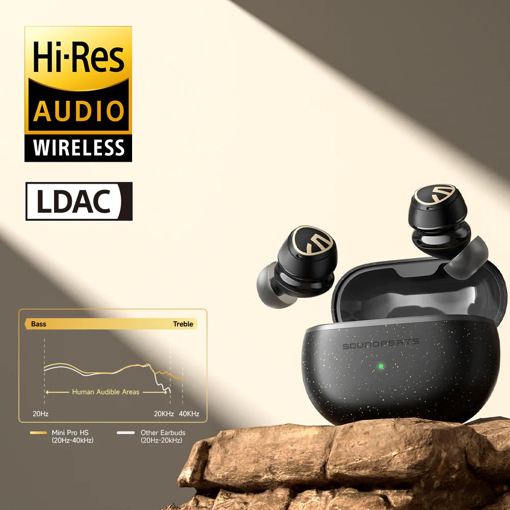 SOUNDPEATS Mini HS Wireless Earbuds (LDAC)