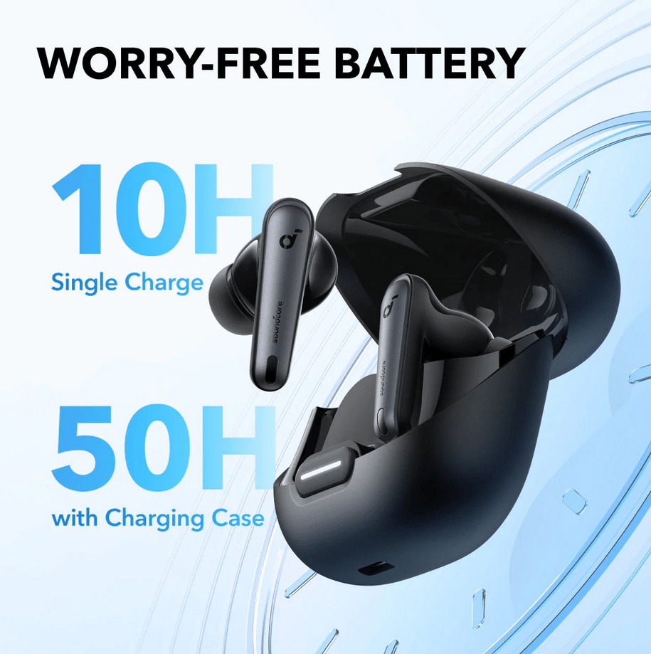 Anker Liberty 4 NC All-New True-Wireless Earbuds Reduce Noise