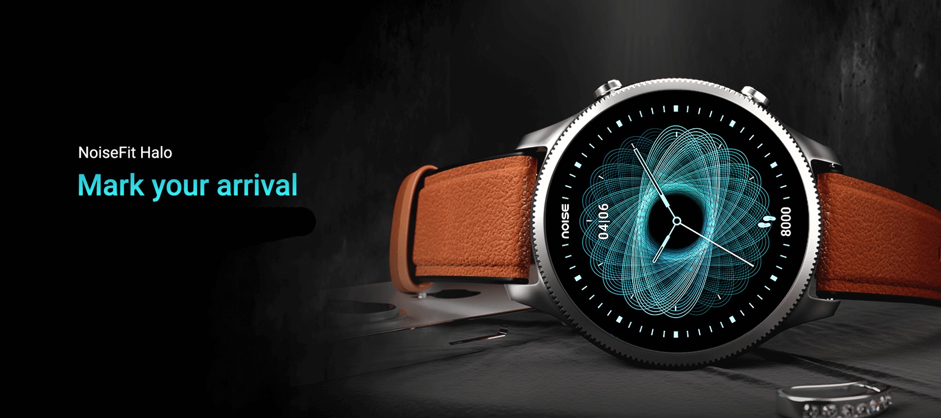 NoiseFit Halo AMOLED Display Smart Watch