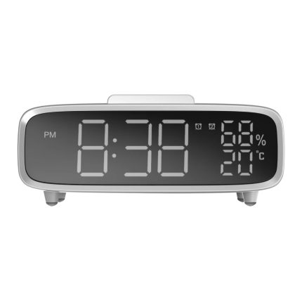 Momax Q.Clock5 Digital Clock with Wireless Charging