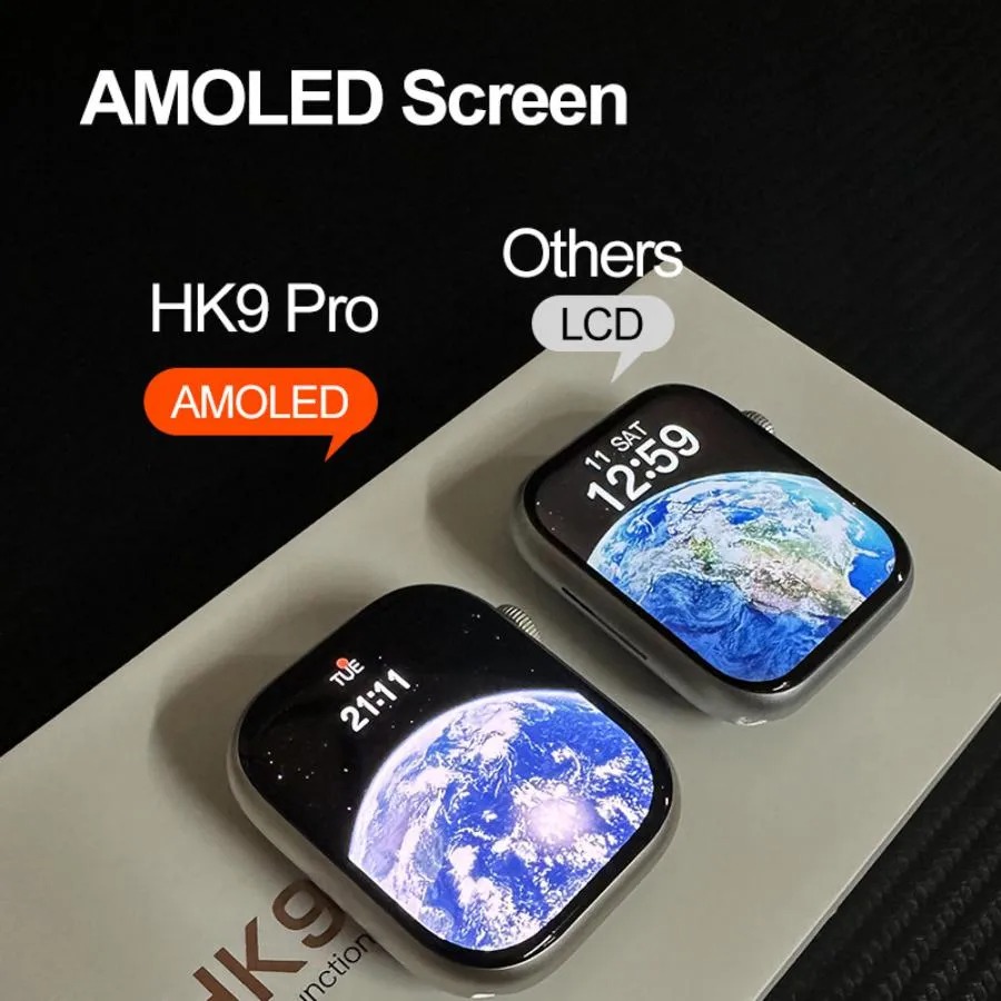 HK9 Pro 2nd Generation AMOLED Smart Watch with ChatGPT
