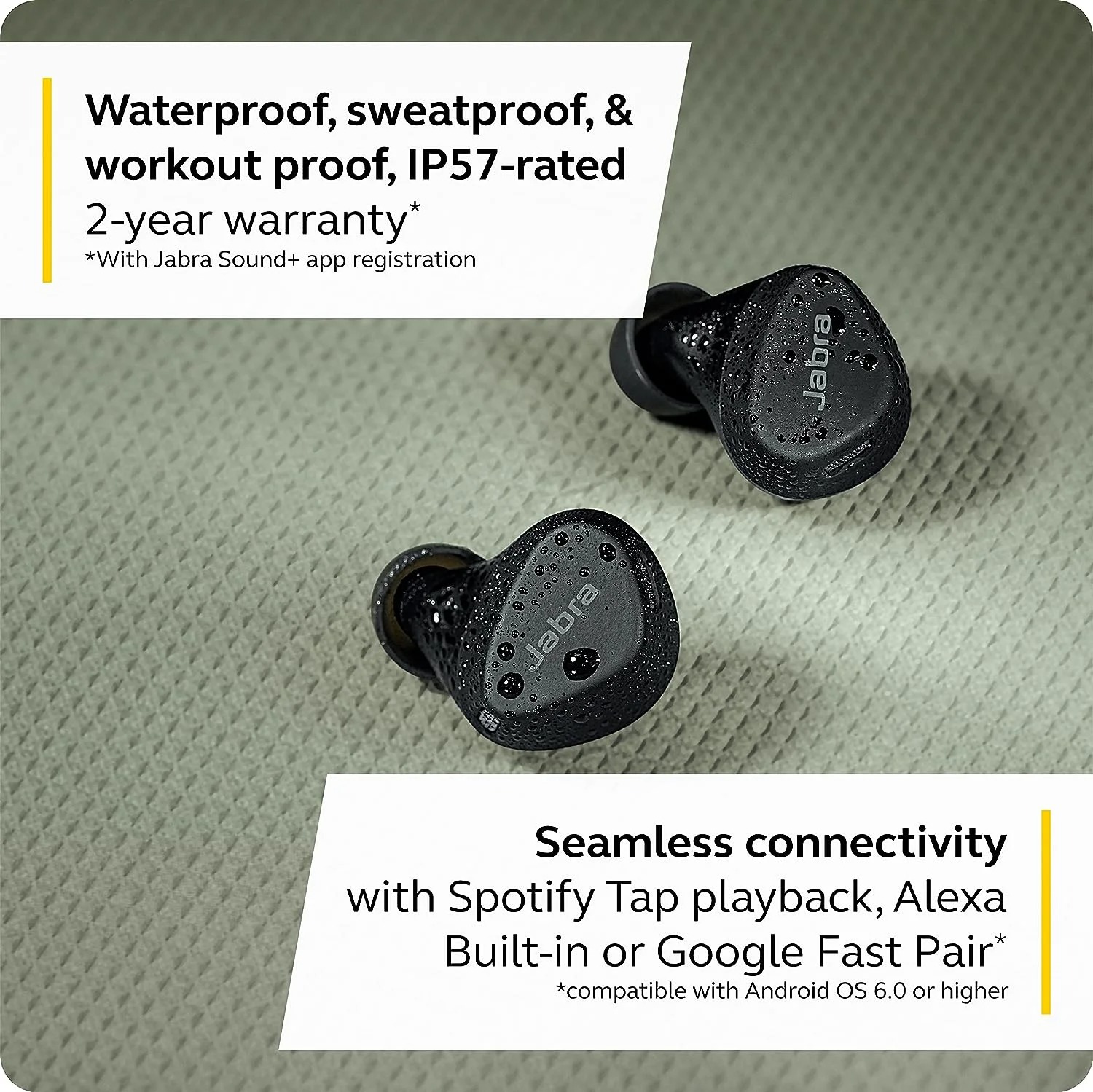 Jabra Elite 4 Active True Wireless Earbuds 