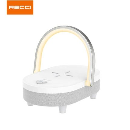 Recci RLS-L16 4 in 1 Speaker and 15W Wireless Charger