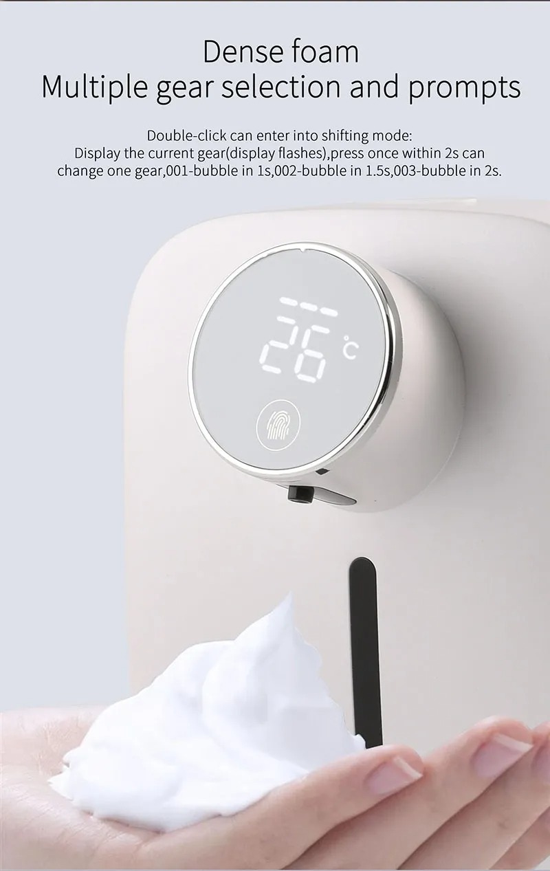 Xiaomi Smart Touchless Wall Mount Foam Soap Dispenser – Your Hygiene Solution