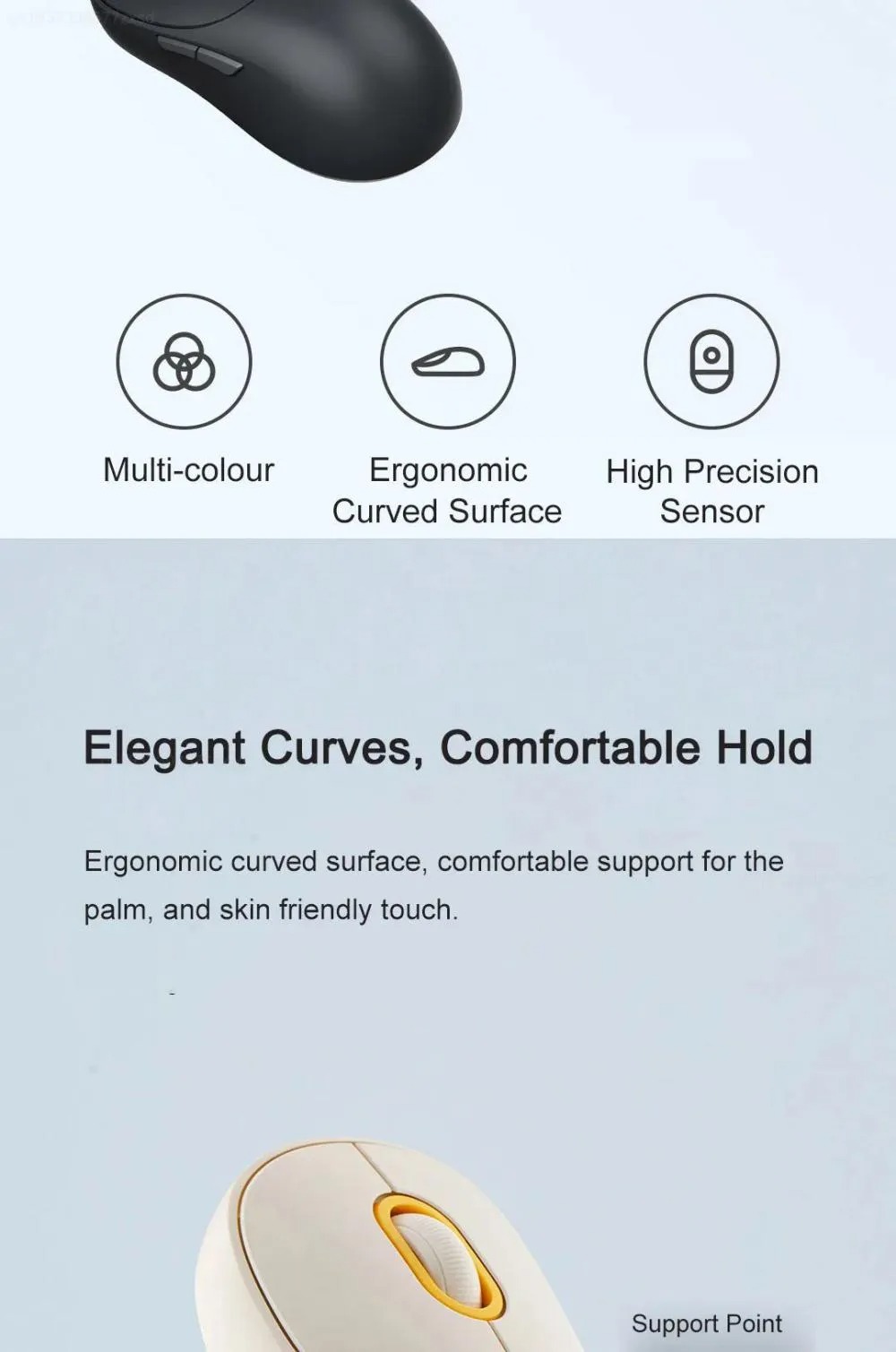 Xiaomi Wireless Mouse 3 Dual Mode 1200DPI