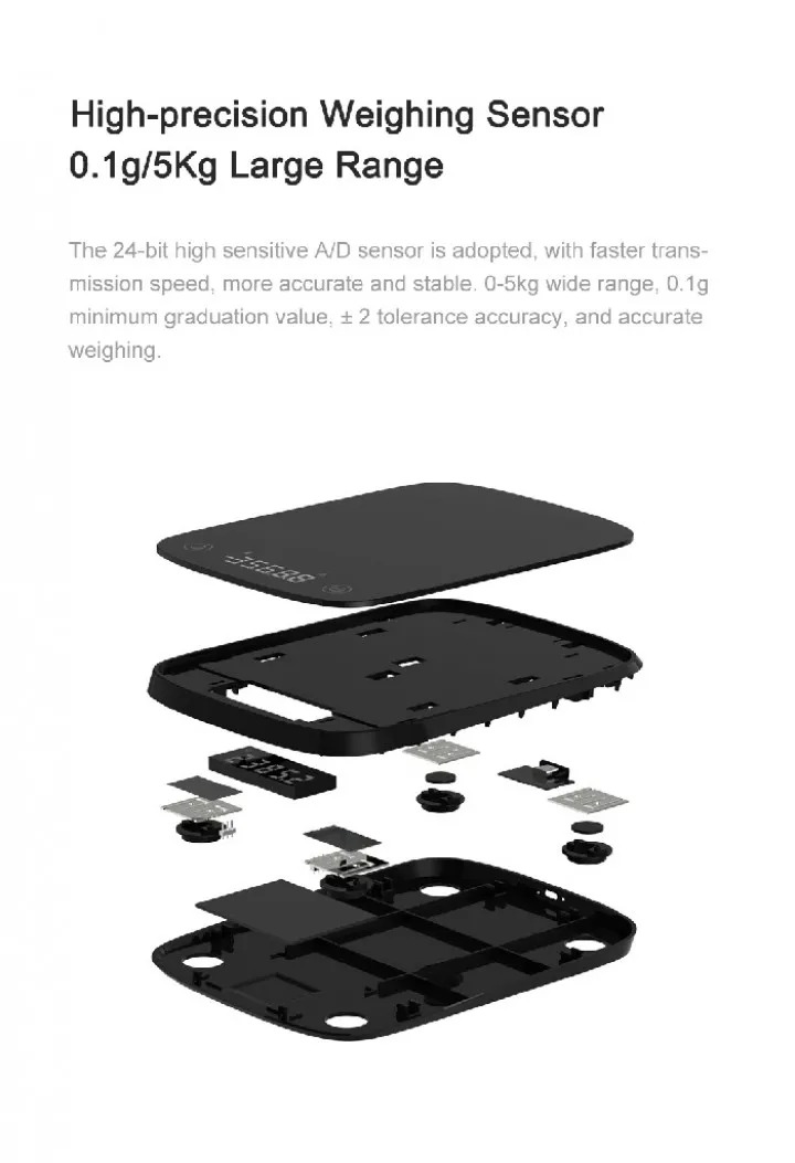 Xiaomi ATuMan ES2 High-precision Electronic Scales