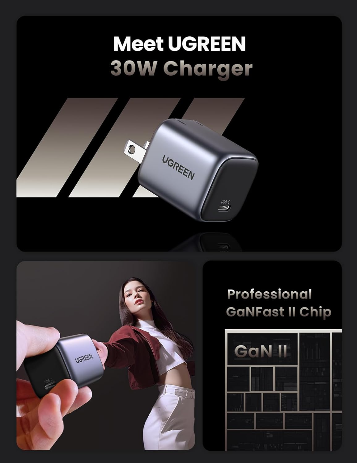 Ugreen Nexode 30W USB C Charger