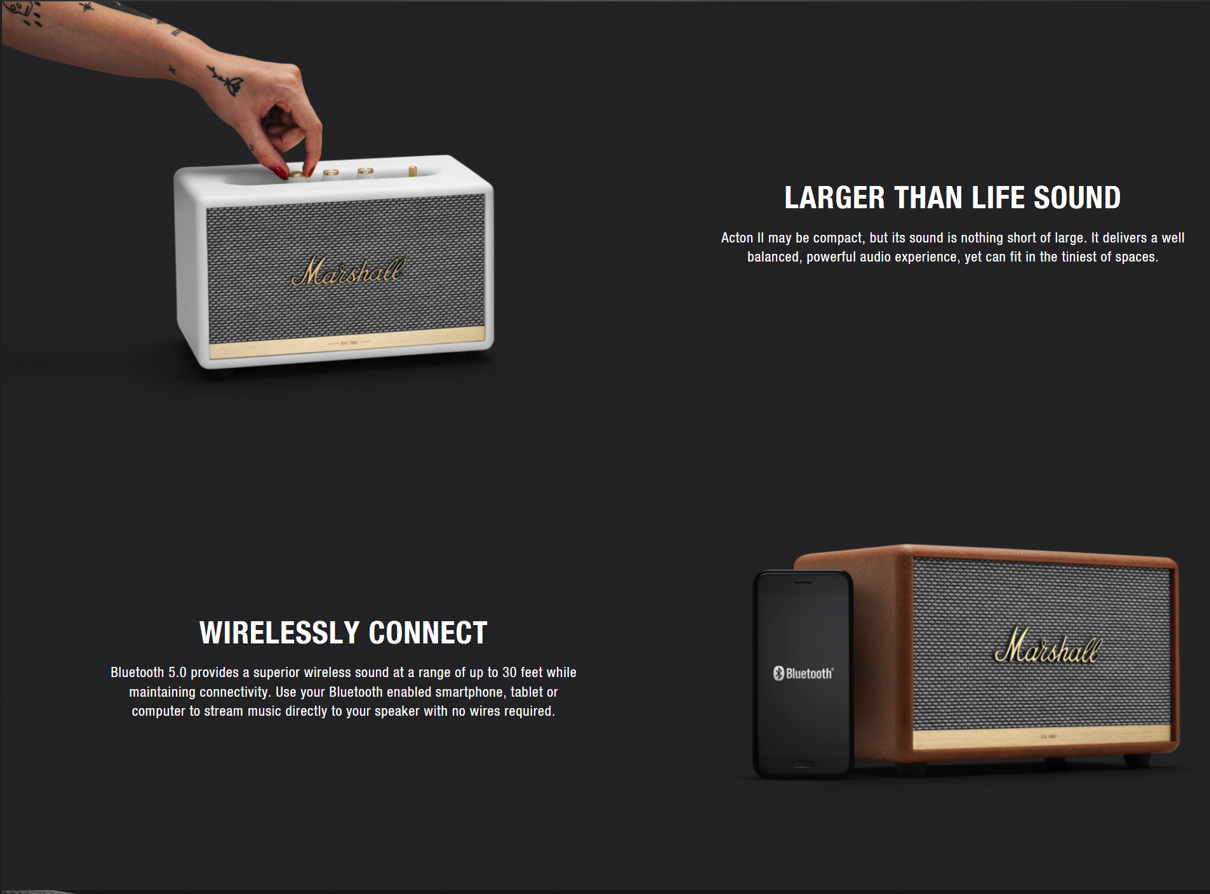 Marshall Acton II Bluetooth Speaker