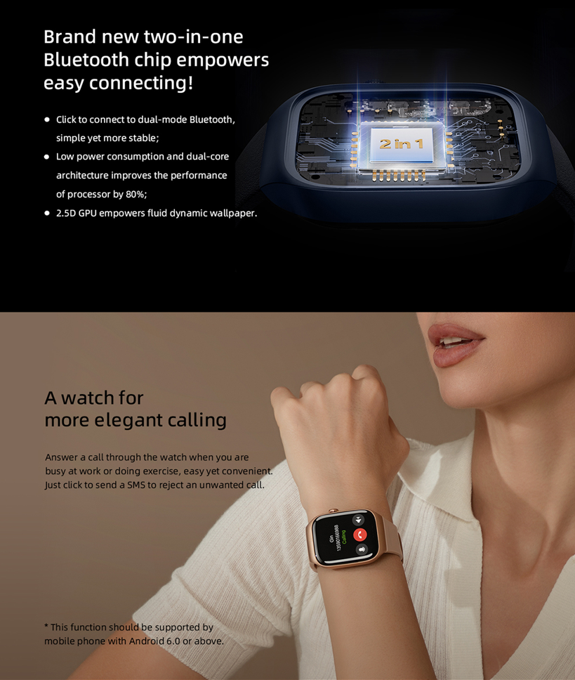 Mibro T2 Calling Smart Watch with GPS