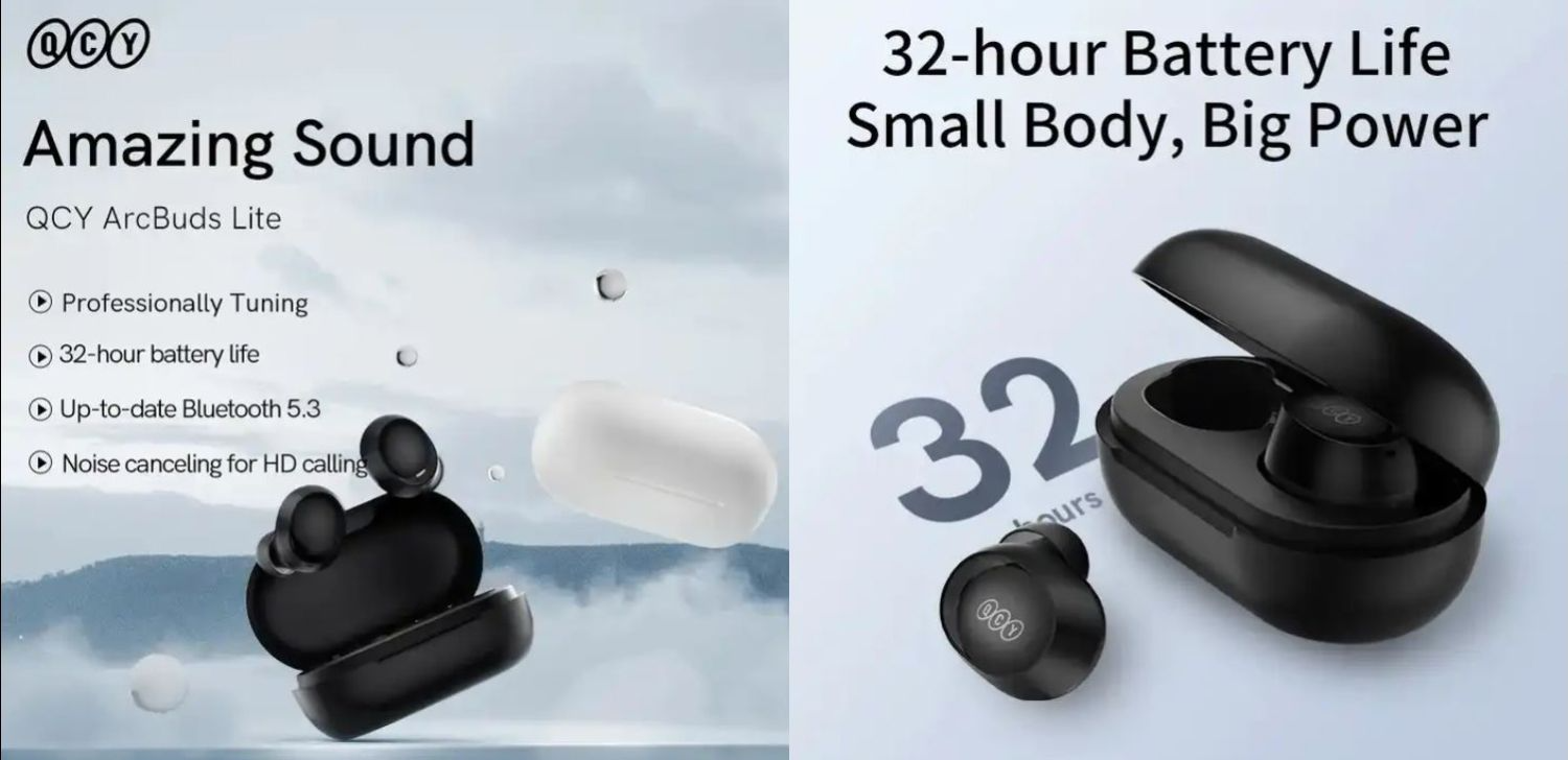 Qcy ArcBuds Lite (T27) Earbuds
