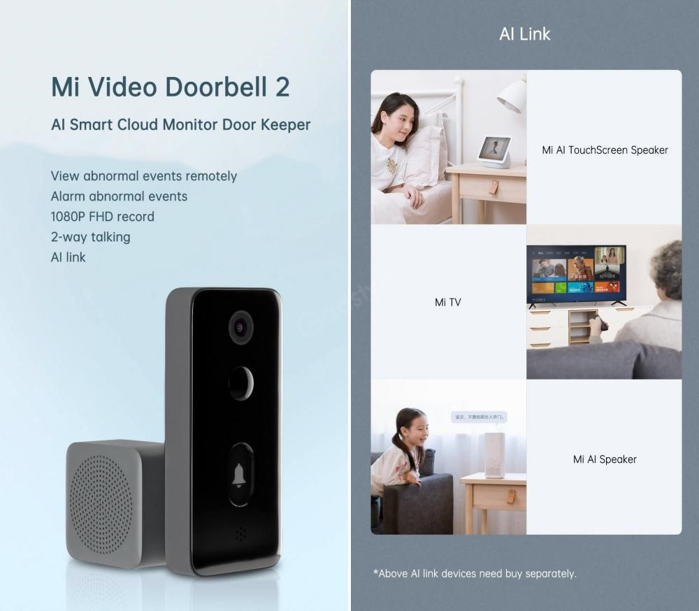 Xiaomi Mi Smart Video Doorbell 2