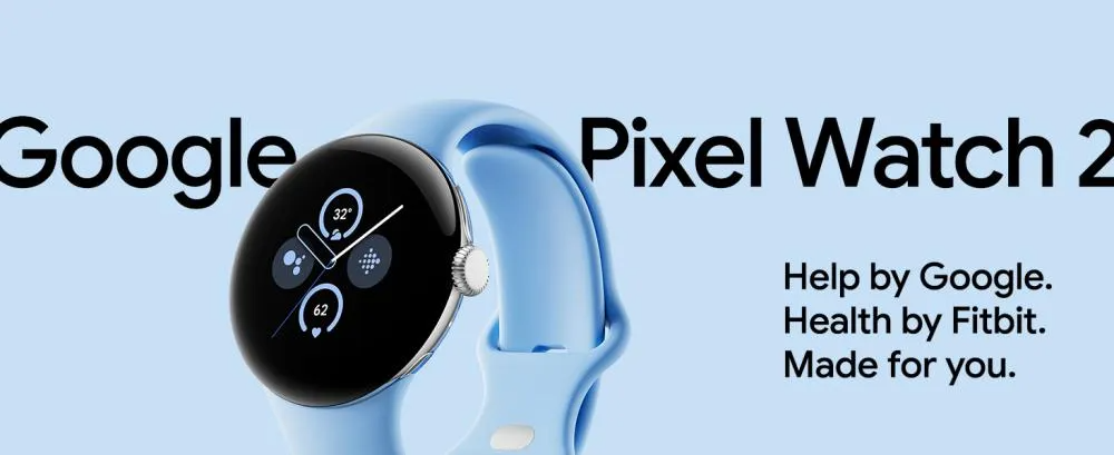 Google Pixel Watch 2 with Fitbit and Google Android Smartwatch