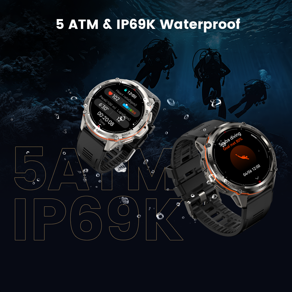 Kospet Tank T3 Ultra Dual GPS Rugged Smart Watch