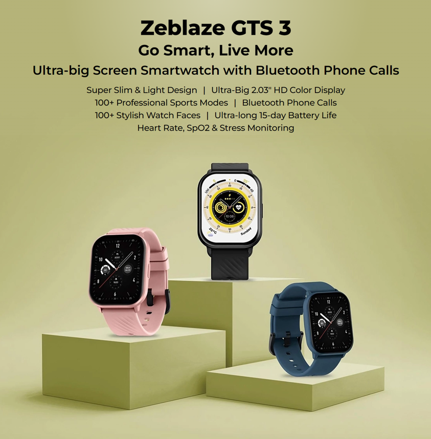 Zeblaze GTS 3 smartwatch