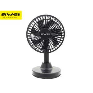 Awei F29 Mini Desktop Oscillating Rechargeable Fan