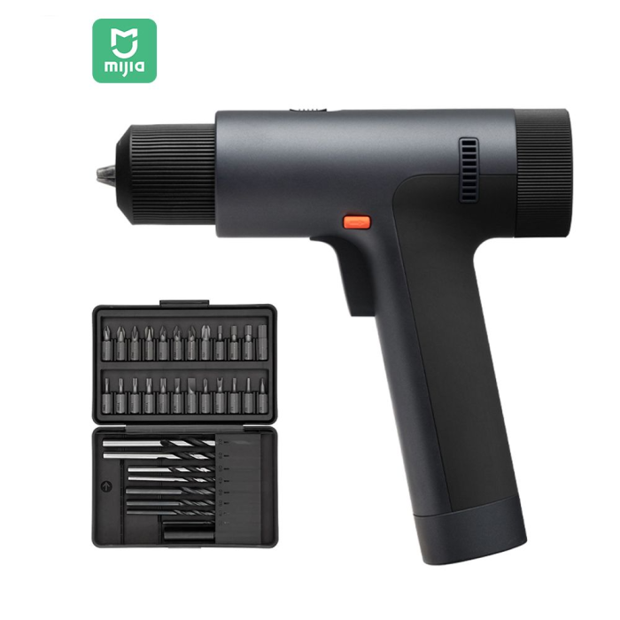 Xiaomi Mijia Type-C Brushless Cordless Electric Drill 2000mAh Smart Display Multi-function Screwdriver DIY Power Tool