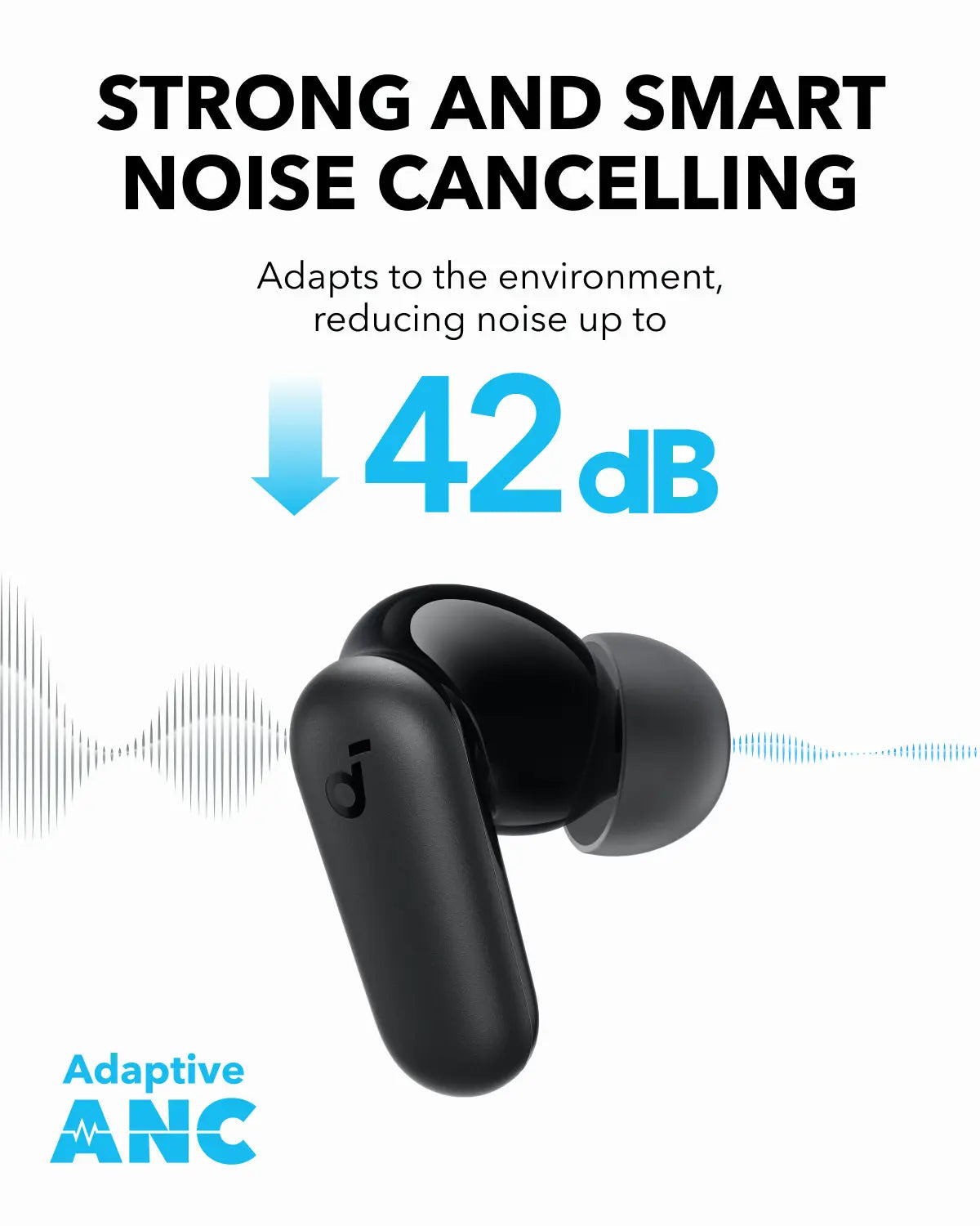 Anker Soundcore R50i NC TWS Earbuds 42dB ANC