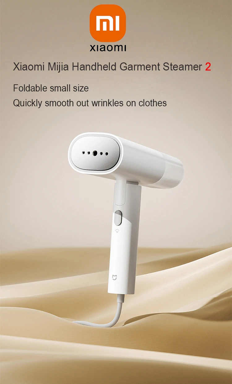 Xiaomi Mijia Foldable Handheld Garment Steamer Iron 2