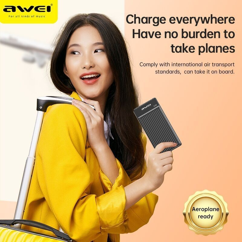 Awei P88K 10000mAh 22.5w Fast Charging Powerbank