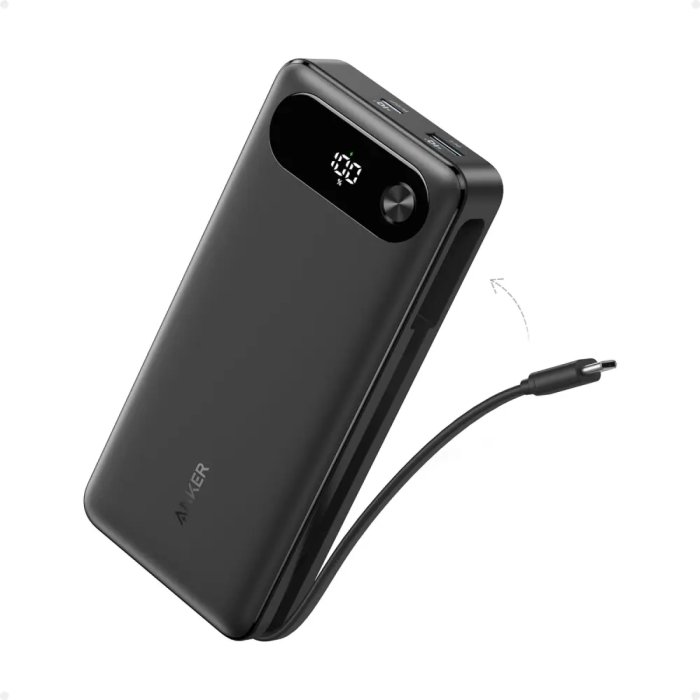 Anker A1383 87W 20000mAh Power Bank Built In Cable