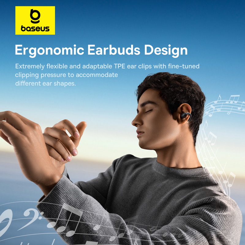 Baseus TWS AirGo 1 Ring Open-Ear TWS Earbuds Cluster