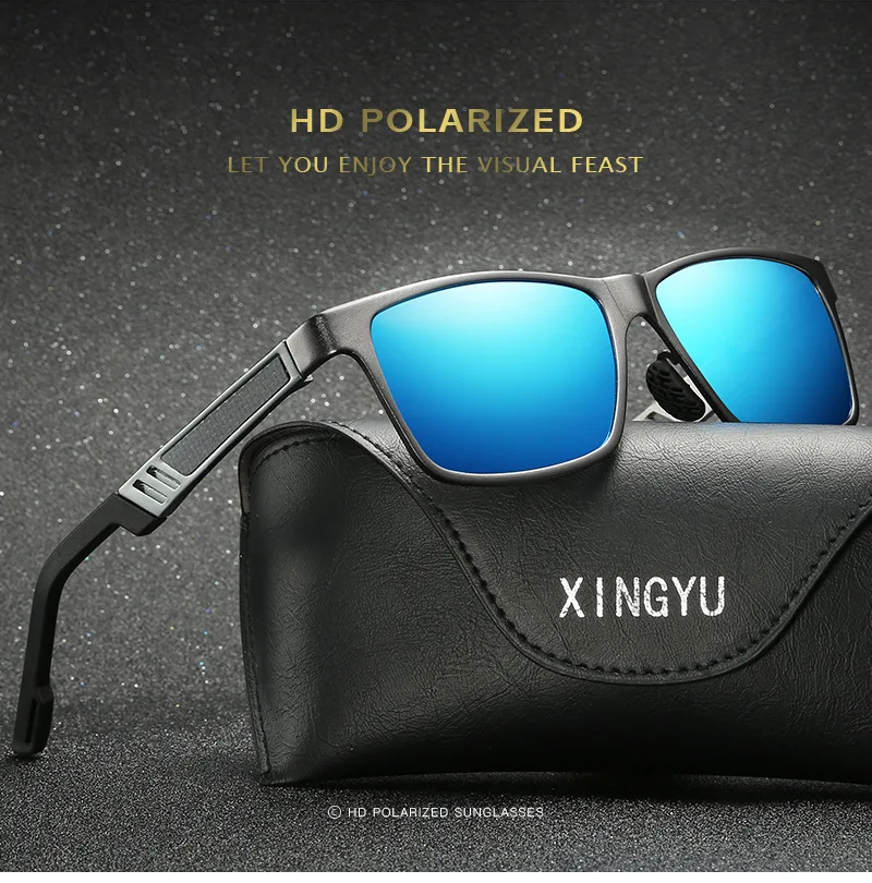 Men Aluminium Magnesium Polarizing Sunglasses