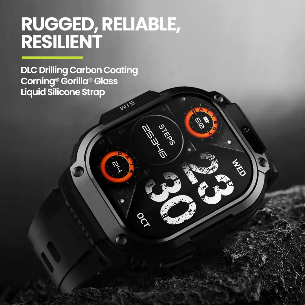 Zeblaze Thor SQ 4G Android Smart Watch Front Camera Google Maps