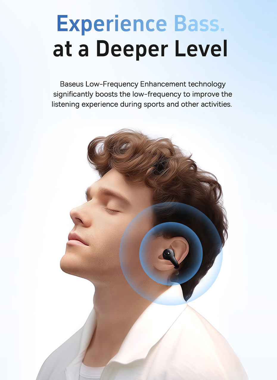 Baseus TWS AirGo 1 Ring Open-Ear TWS Earbuds Cluster