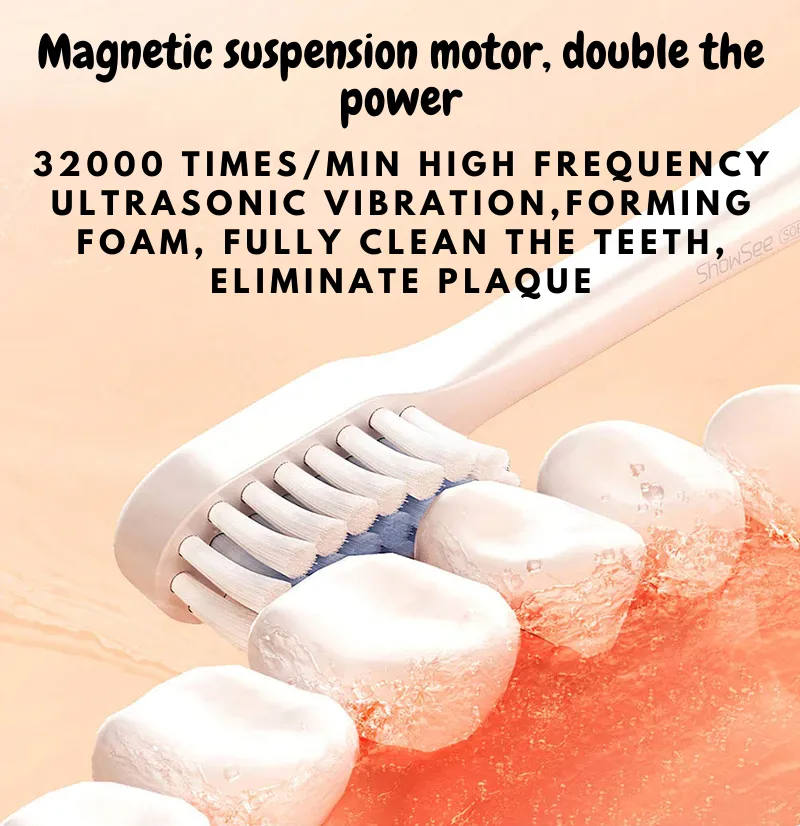 Xiaomi ShowSee D1-W IPX7 Waterproof Sonic Electric Toothbrush