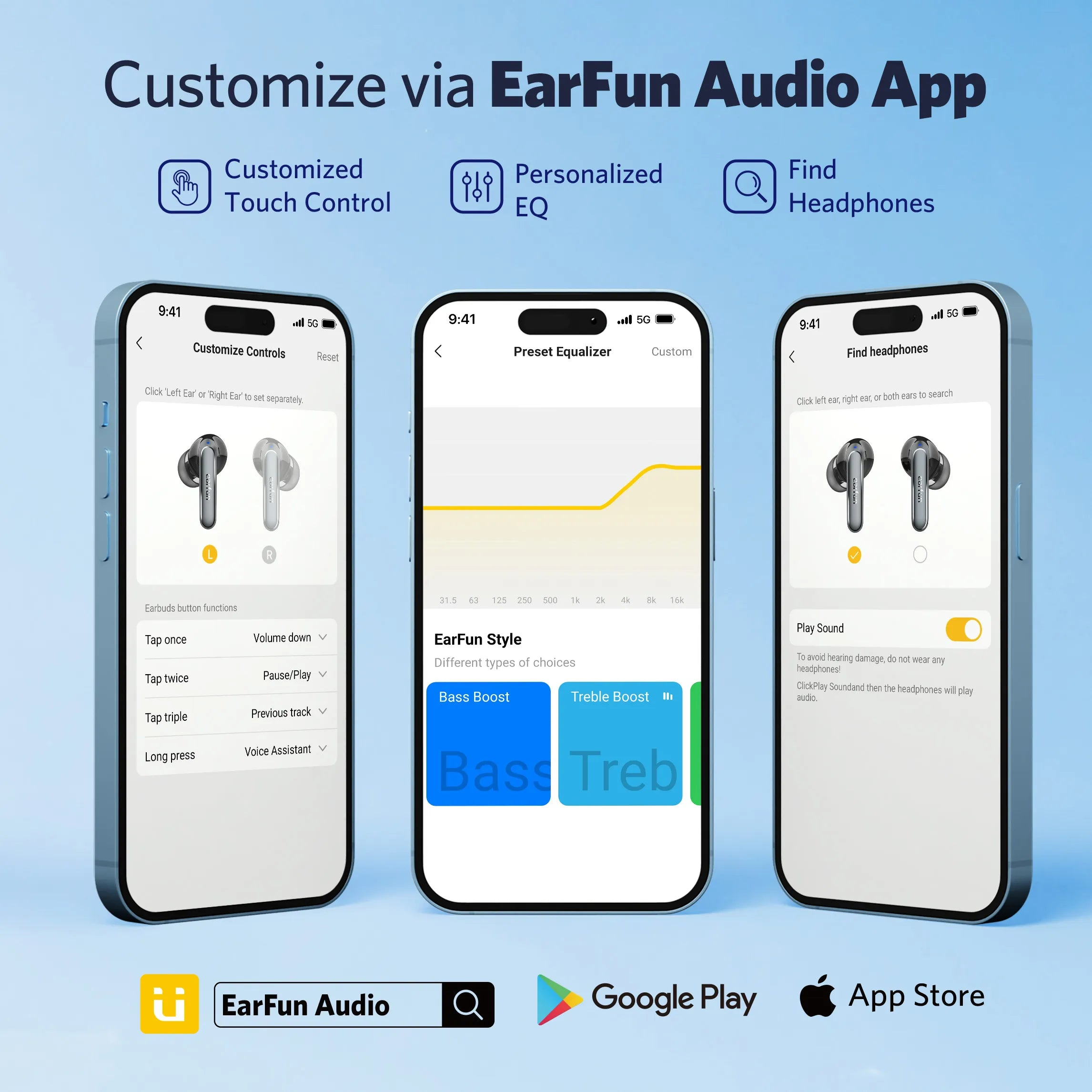 EarFun Air 2 NC ANC LDAC HiRes Audio Earbuds