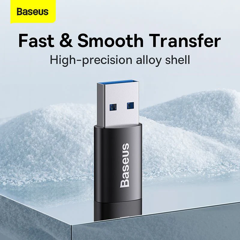 Baseus Ingenuity Series USB To Type C OTG Adapter (ZJJQ000101)