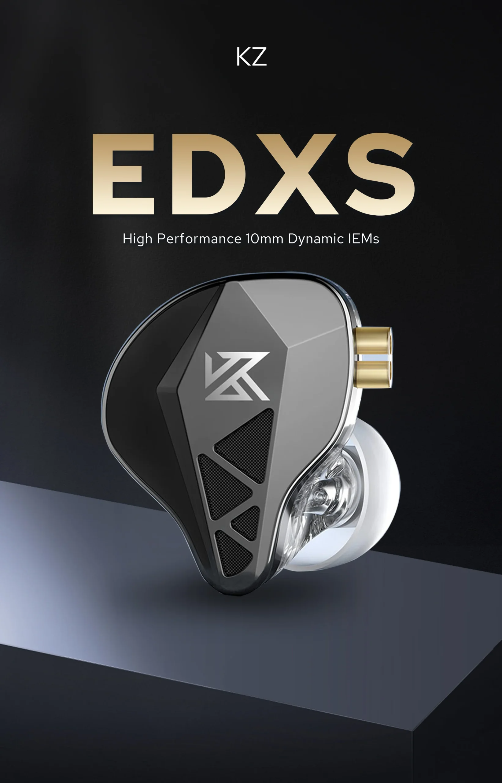 KZ EDXS High Performance 10m Dynamic IEMS